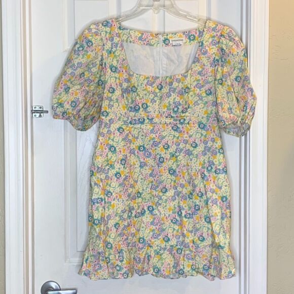 Lovers and Friends Luella Mini Dress in Catherine Floral Size XL - Picture 2 of 13